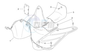 Mojito 50 Custom eng. Piaggio drawing Central body II