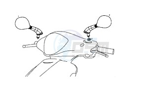 BOULEVARD - 50 CC 4T EU2 25 KM/H drawing MIRROR