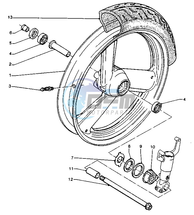 FRONT WHEEL