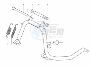 MP3 300 ie E4 LT BUSINESS - SPORT ABS (EMEA) drawing Stand/s