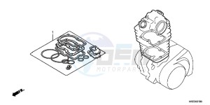 TRX420FM1E TRX420 Europe Direct - (ED) drawing GASKET KIT A