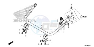 TRX420FA6F TRX420F Australia - (U) drawing STABILIZER