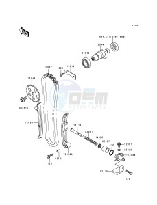 KLF 220 A [BAYOU 220] (A5-A9) [BAYOU 220] drawing CAMSHAFT-- S- -_TENSIONER