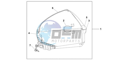 45L TOPBOX VERNIER GREY METALLIC