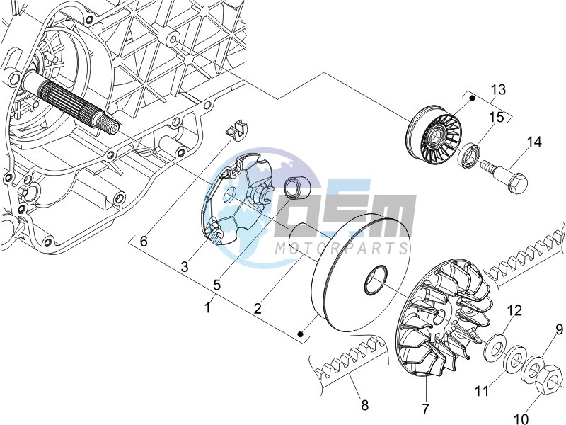 Driving pulley