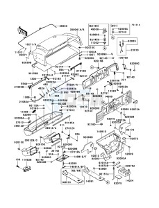 MULE 3000 KAF620-G5 EU drawing Frame Fittings