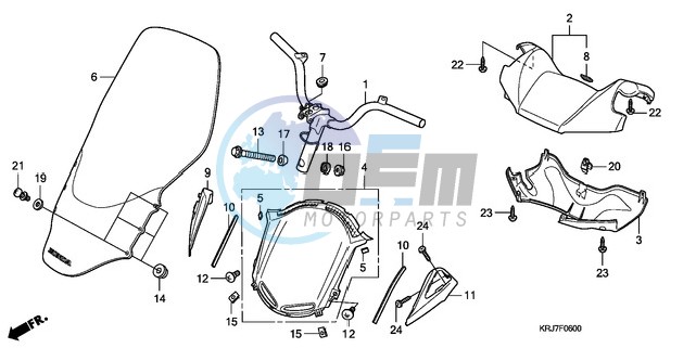 HANDLE PIPE/HANDLE COVER