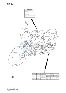 GSR750 ABS EU drawing LABEL