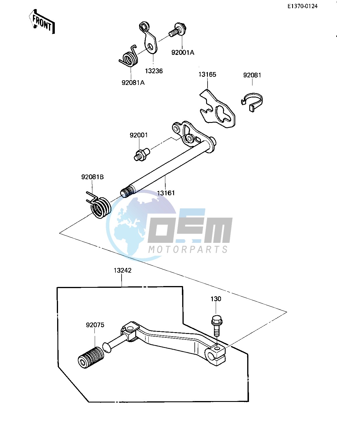 GEAR CHANGE MECHANISM