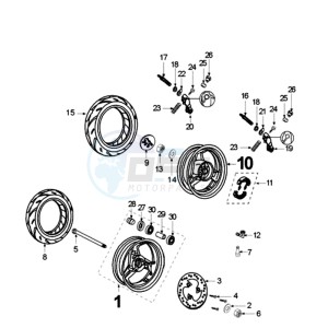 VIVA XRN A EU1 drawing WHEELS