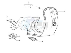 PX 125 30 Anni drawing Frame - bodywork