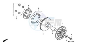 FJS400D9 F / CMF 2F drawing DRIVE FACE