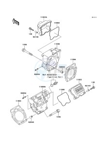 MULE 3010 4x4 KAF620E6F EU drawing Cylinder Head