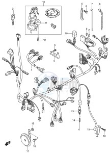 SV1000 (E2) drawing WIRING HARNESS (SV1000 U1 U2)