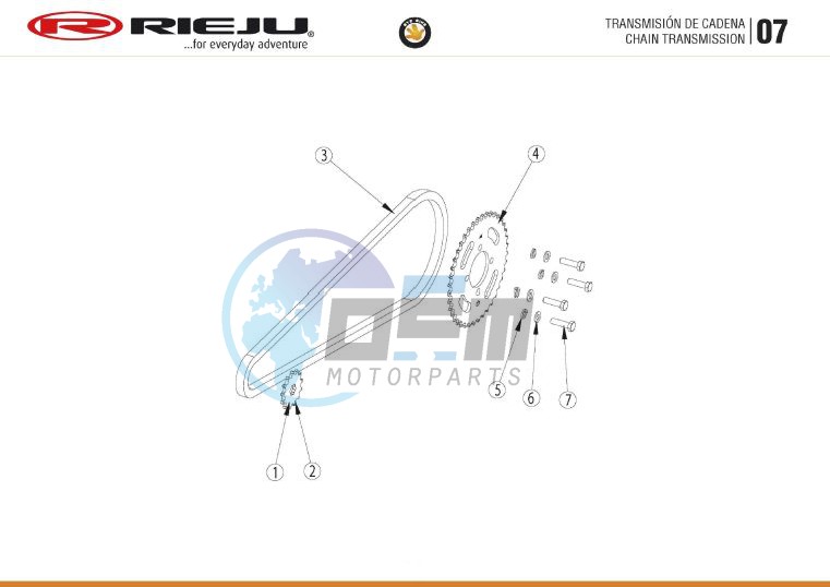 CHAIN TRANSMISSION