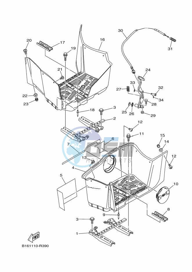 STAND & FOOTREST