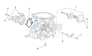 Leonardo 250 st (eng. Yamaha) drawing Carburettor II