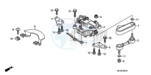 CBR600RRA Korea - (KO / ABS) drawing STEERING DAMPER