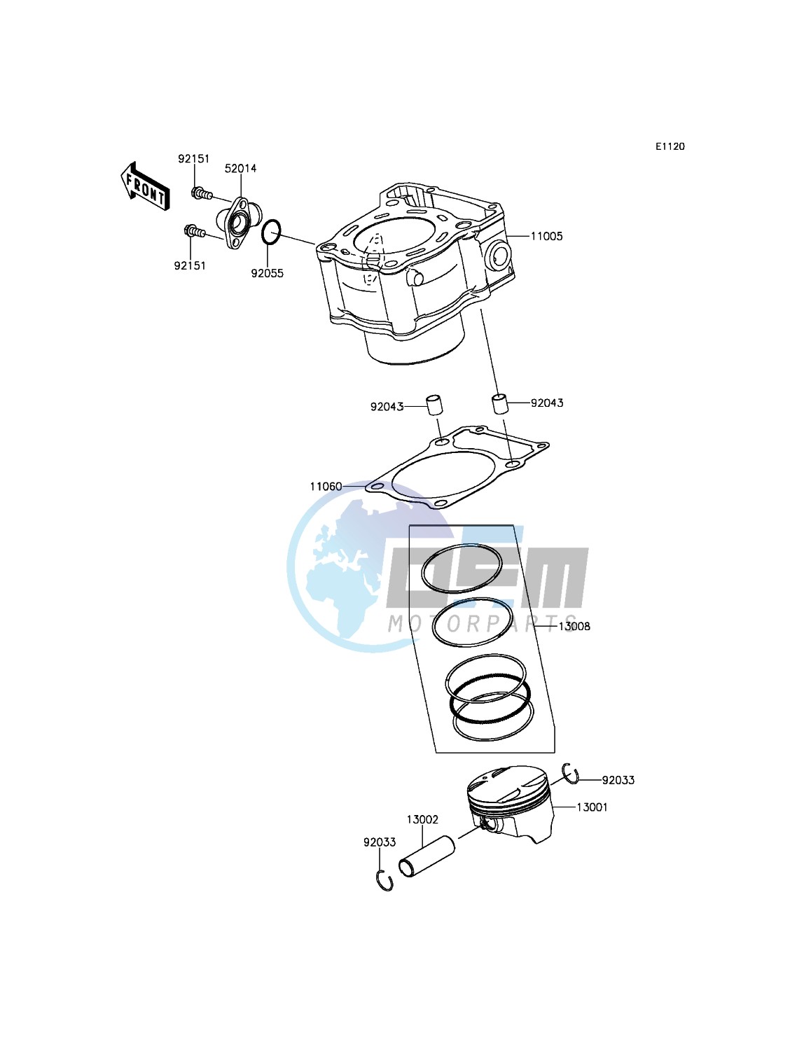 Cylinder/Piston(s)