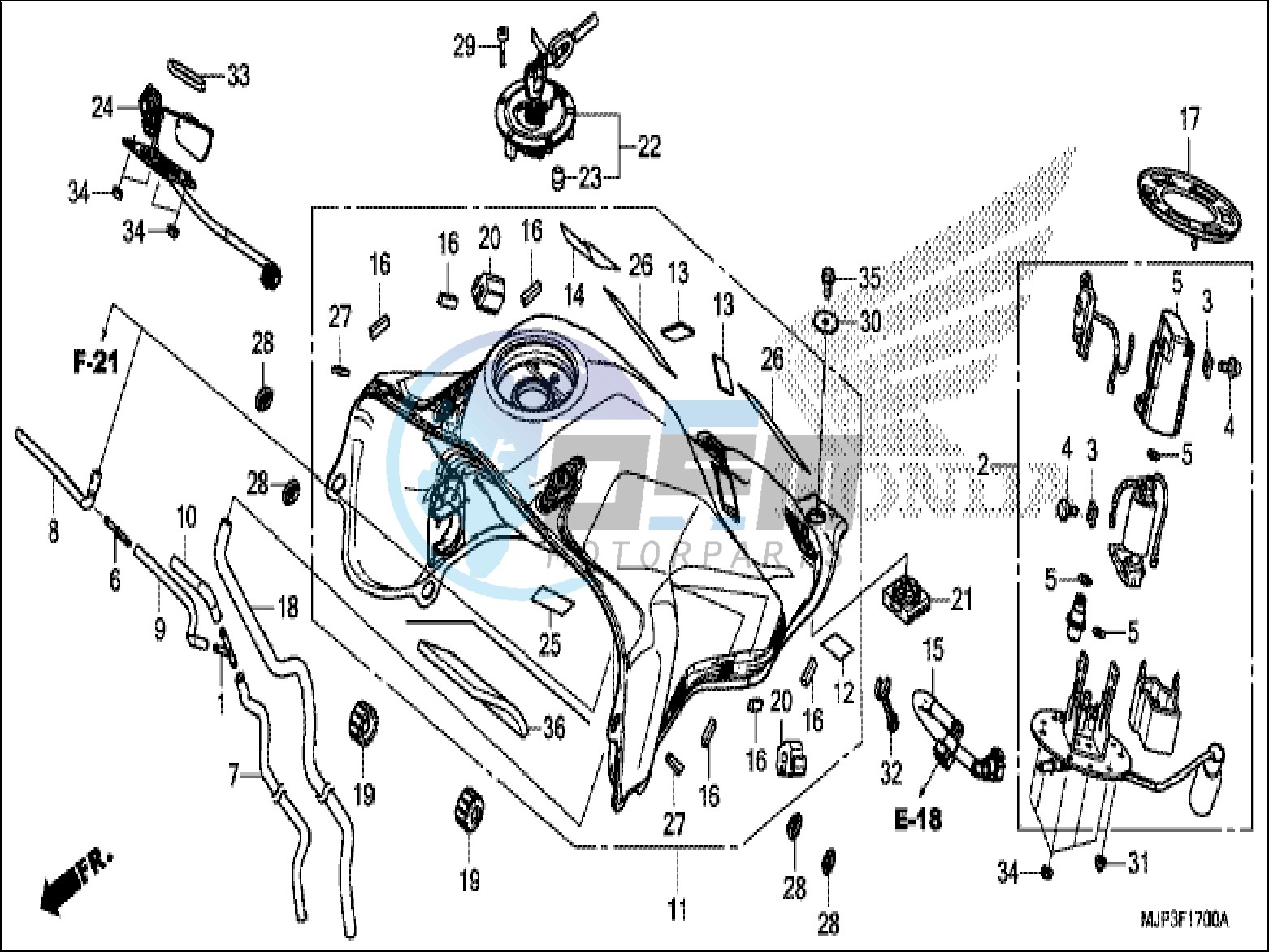 FUEL TANK/FUEL PUMP