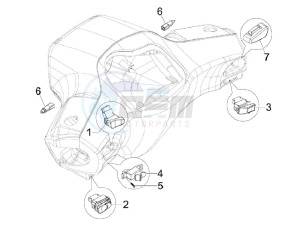 S 150 4T Vietnam drawing Selectors - Switches - Buttons