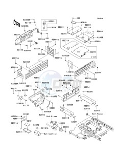 KAF 620 J [MULE 3010 TRANS4X4] (J6J-J8F) J8F drawing FRAME FITTINGS -- J7F_J8F- -