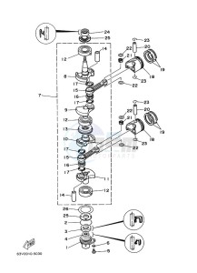 9-9F drawing CRANKSHAFT--PISTON