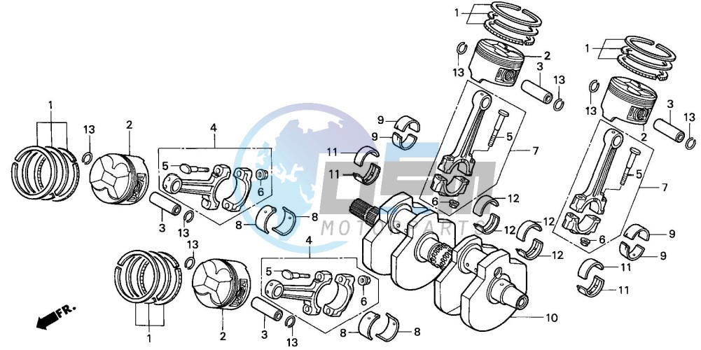 CRANKSHAFT/PISTON