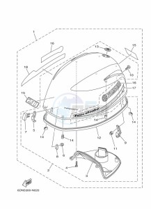 F20DETL drawing FAIRING-UPPER