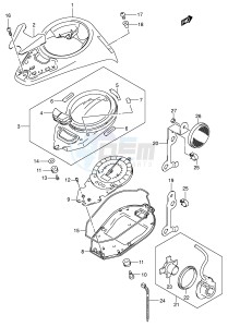 VL800 (E2) VOLUSIA drawing SPEEDOMETER (VL800K5)