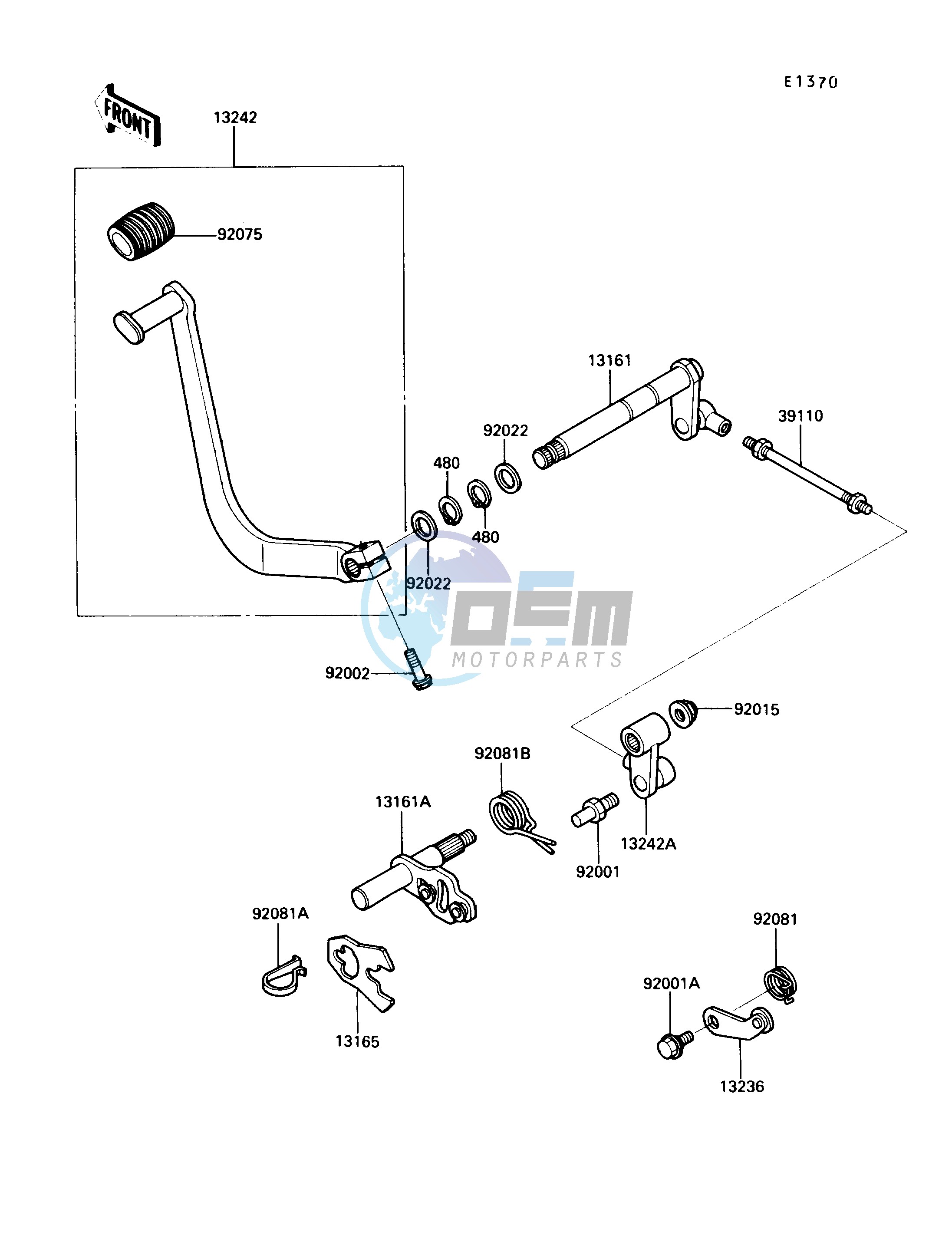 GEAR CHANGE MECHANISM