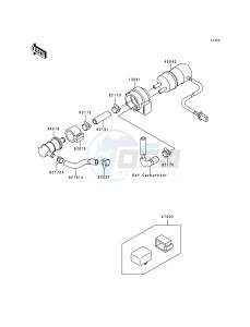 ZX 600 G [NINJA ZX-6R] (G1-G2) [NINJA ZX-6R] drawing FUEL PUMP