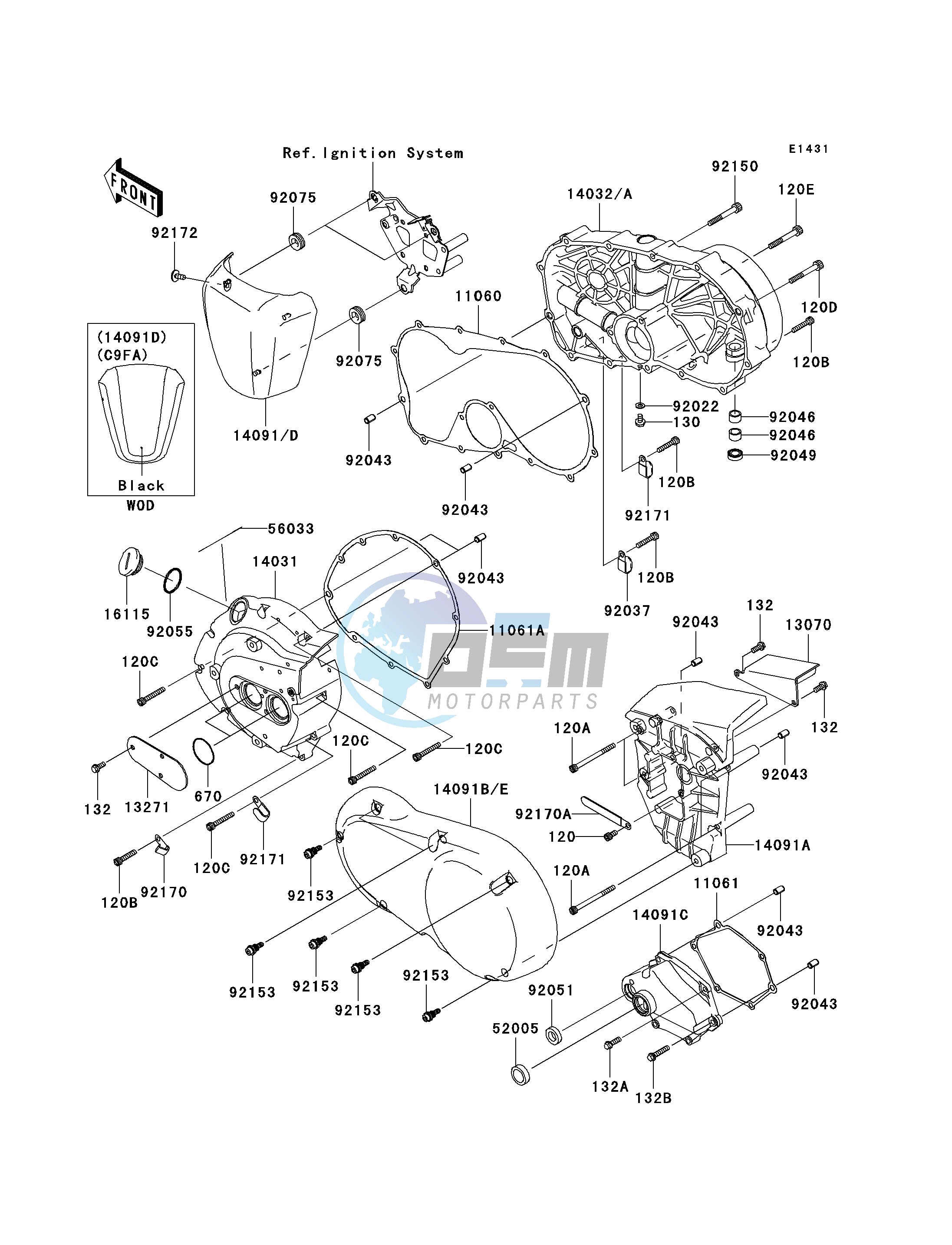 ENGINE COVER-- S- -