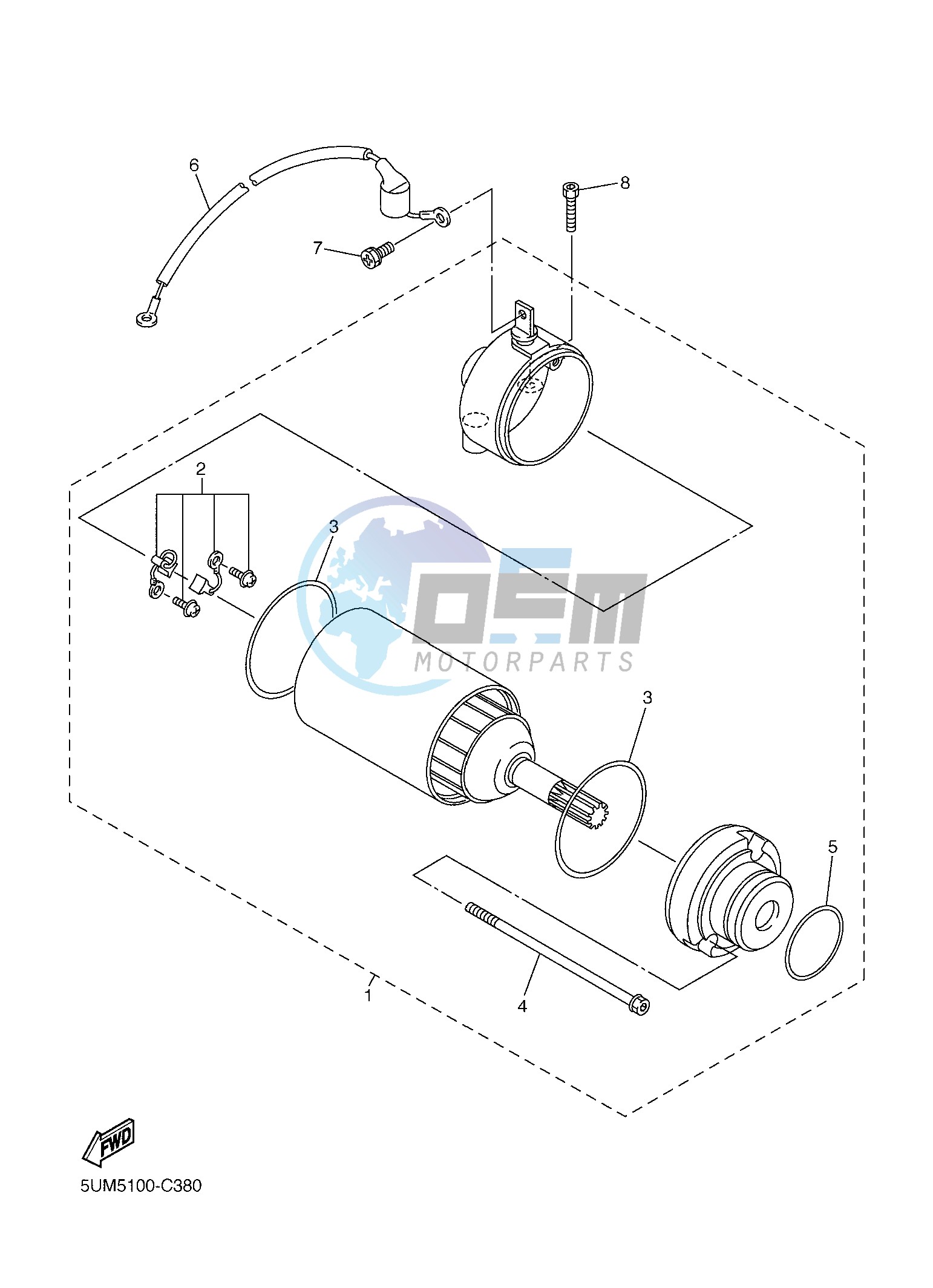 STARTING MOTOR