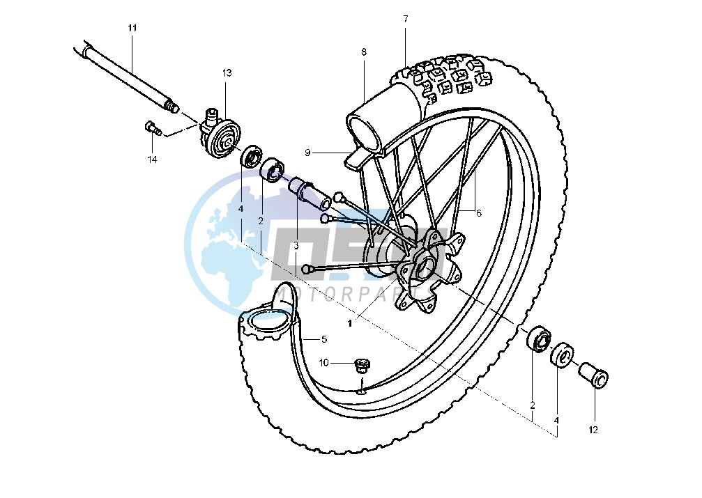 FRONT WHEEL