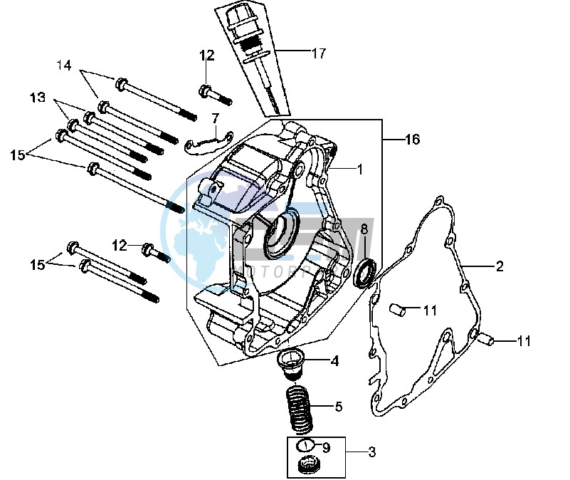 CRANKCASE COVER