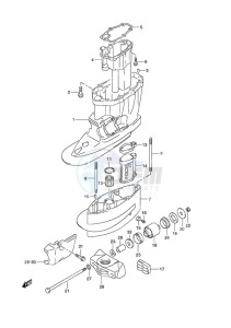 DF 90A drawing Drive Shaft Housing