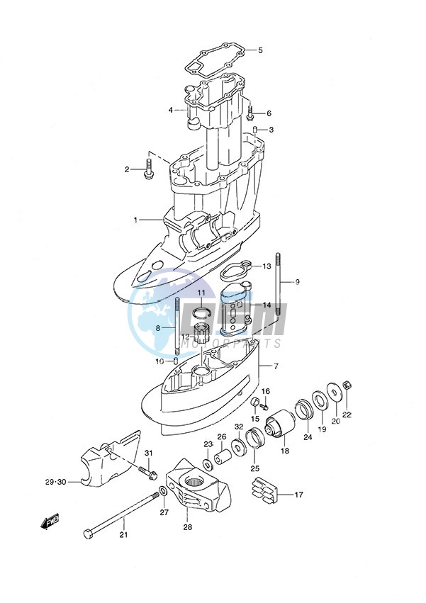 Drive Shaft Housing