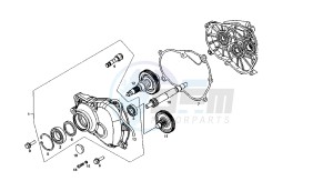 BOULEVARD - 125 CC 4T EU3 drawing GEAR, REDUCTION