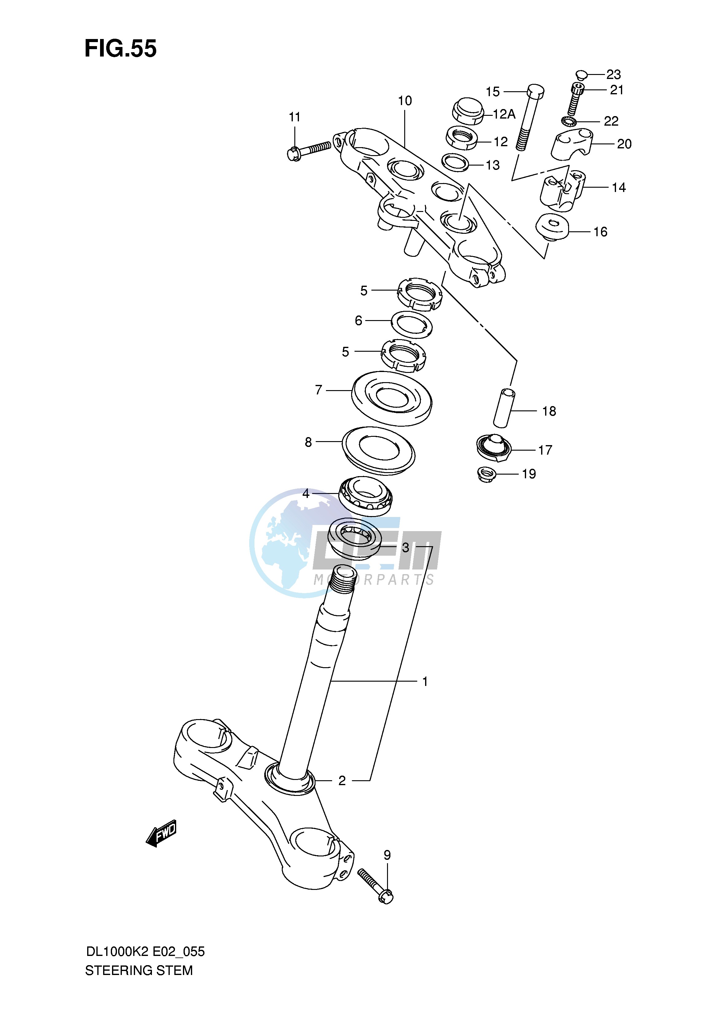 STEERING STEM