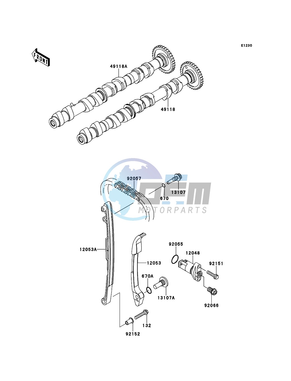 Camshaft(s)/Tensioner