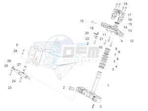 Tuono V4 1100 Factory (USA-CND) USA-CND drawing Steering