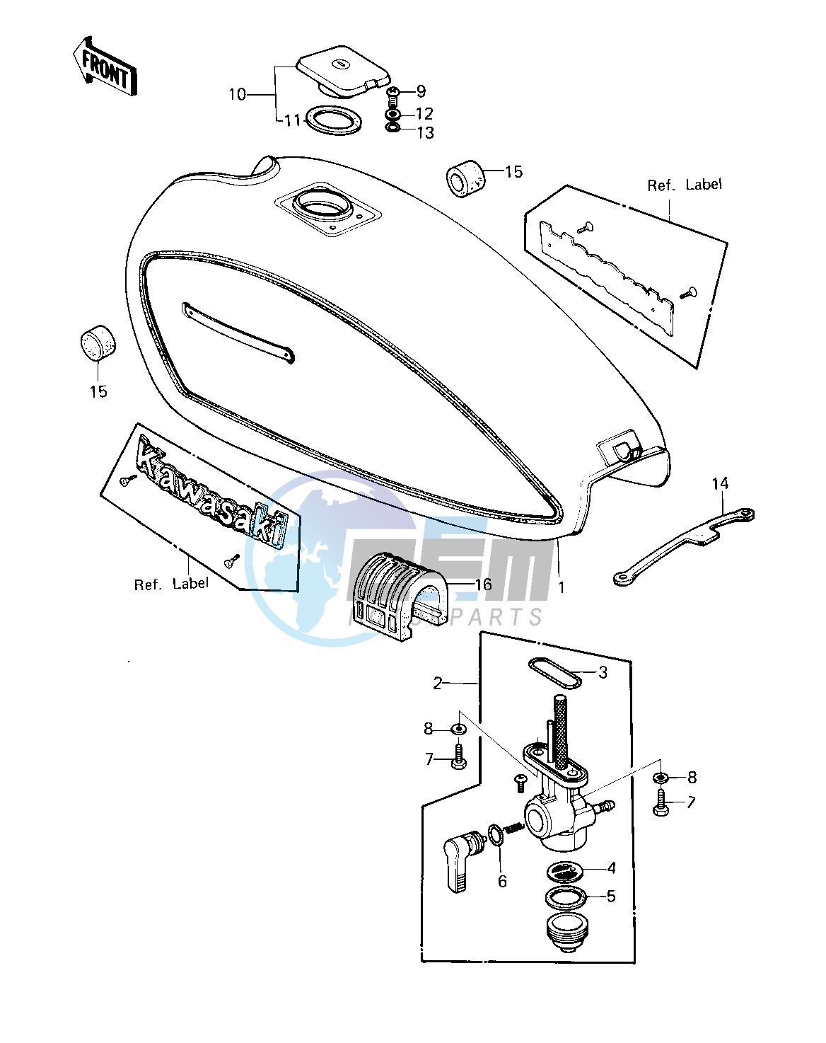 FUEL TANK -- 80 D1- -