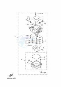 FT9-9DMHL drawing CARBURETOR