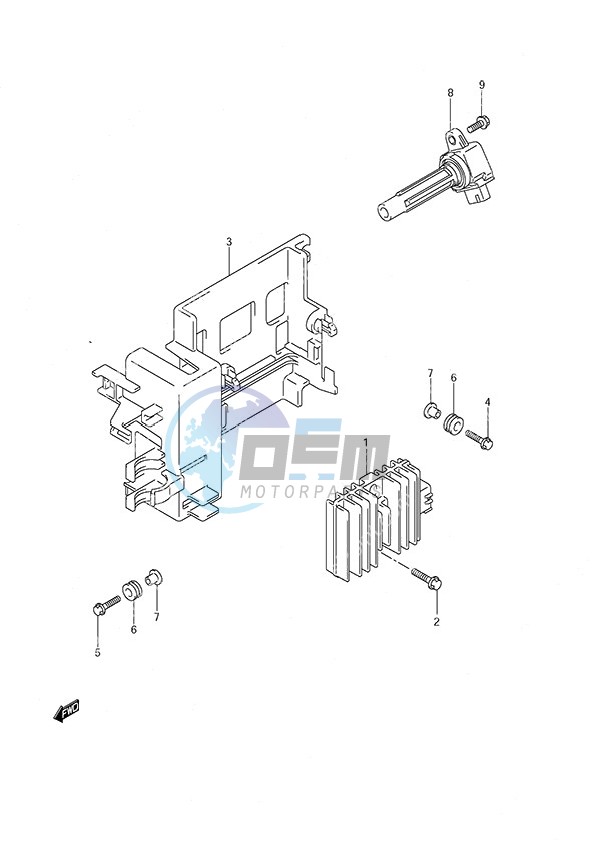 Rectifier/Ignition Coil