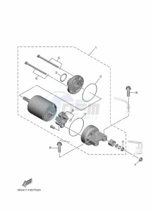 YXE1000EWS YX10ERPSN (B4MD) drawing STARTING MOTOR