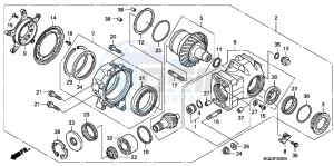 VFR1200FB drawing FINAL DRIVEN GEAR