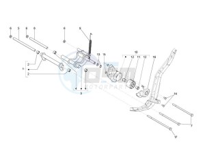 Liberty 200 4t e3 drawing Swinging arm