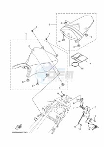 MT-03 MTN320-A (BEV6) drawing SEAT