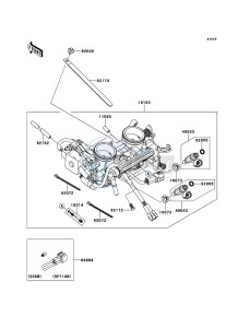 VERSYS KLE650B7F GB XX (EU ME A(FRICA) drawing Throttle